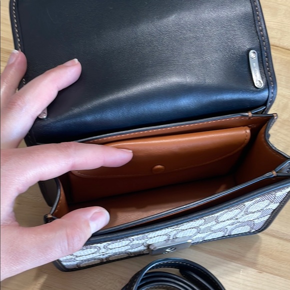 New Coach Bandit Crossbody Signature Crossbody Bag - Picture 10 of 12